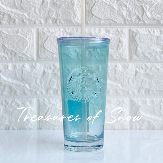 Ombre Glass Cold Cup