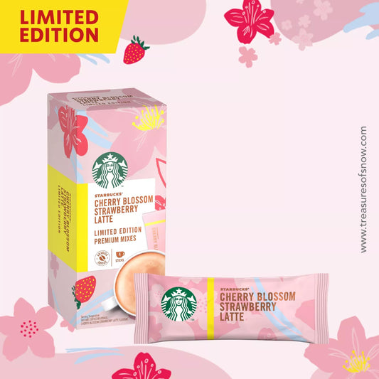 Cherry Blossom Strawberry Latte