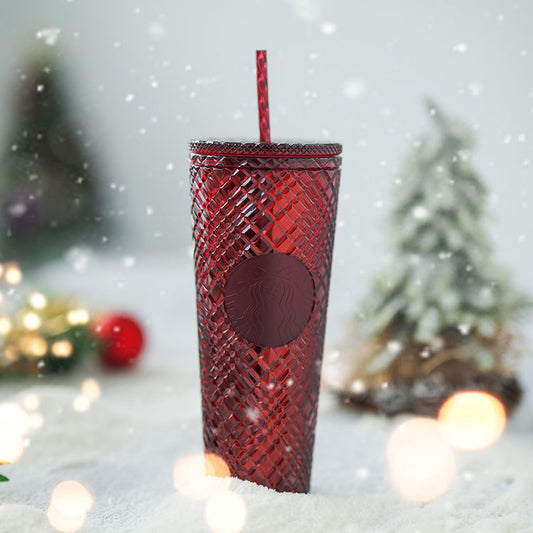 Red Jewelled Cold Cup