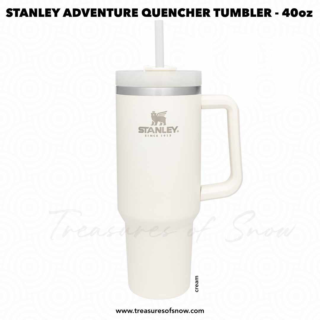 Stanley Adventure Quencher Travel Tumbler 40 oz Chambray