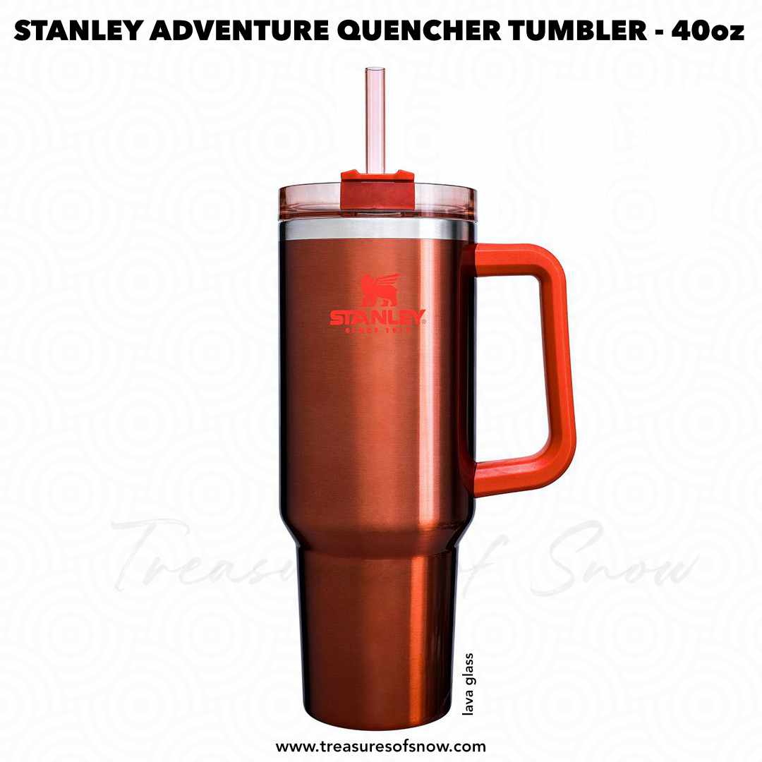 Stanley Adventure 40oz Stainless Steel Quencher Tumbler Cup Chambray