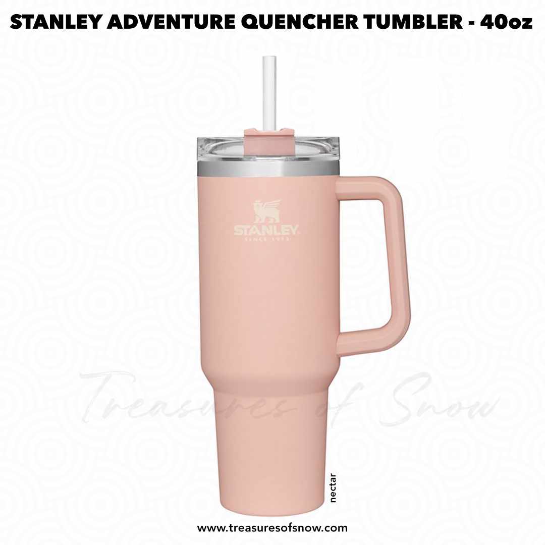 NWT Stanley Adventure Quencher Tumbler 40oz Grapefruit Orange Pink